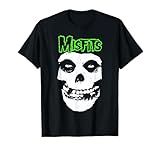 Misfits – Green Skull Logo T-Shirt