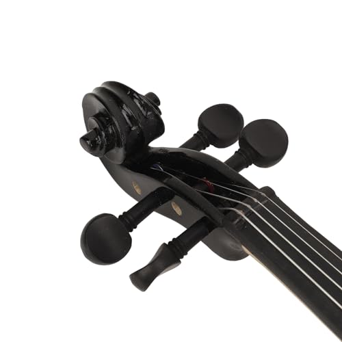 Kit Iniciante para Violino Acústico, Com Caixa, Resina, Descanso de Ombro, Misturador, Corda, Arco,
