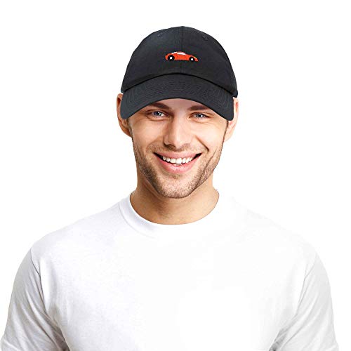 Dalix Race Car Hats Dad Hat Baseball Cap Embroidered Custom Cotton Caps In Black #TOP5