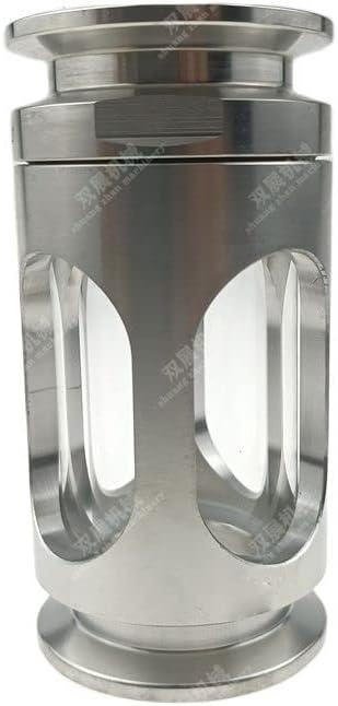 1.5" (50.5mm OD) Tri Clamp Compact Sight Glass Short Tri Clover Compatible Sight Gauge