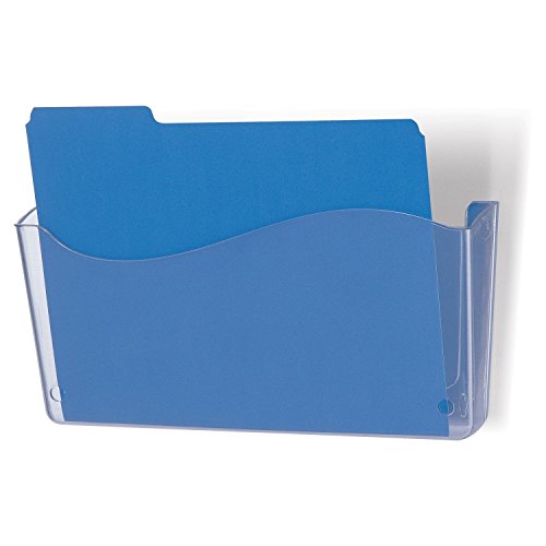 Bac de rangement mural A4 transparent porte-revue incassable