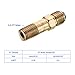 M METERXITY Flare Tube Fitting Male to Male Pipe Extension, Apply to Outdoor/Industrial (9/16