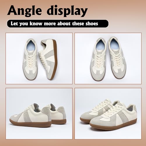 Hopelong Retro Tennis Shoes Trainers Skateboard Shoes Lace Up Sneakers Lightweight Comfort Walking Footwear for Women Men2