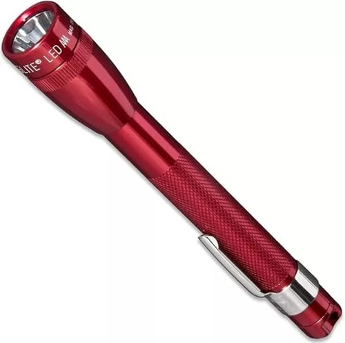 Mag Instrument Mini Maglite 2aaa Led - Red, - SP32036, One Size