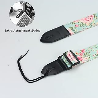 GFDFD Sangle de guitare unisexe bandoulière personnalité Pick sangle boucle bandoulière (Color : A, Size : One size) - Les Beatles, Paul McCartney, John Lennon, RIngo Starr, George Harrison GFDFD Sangle de guitare unisexe bandoulière personnalité Pick sangle boucle bandoulière (Color : A, Size : One size) – Image 4