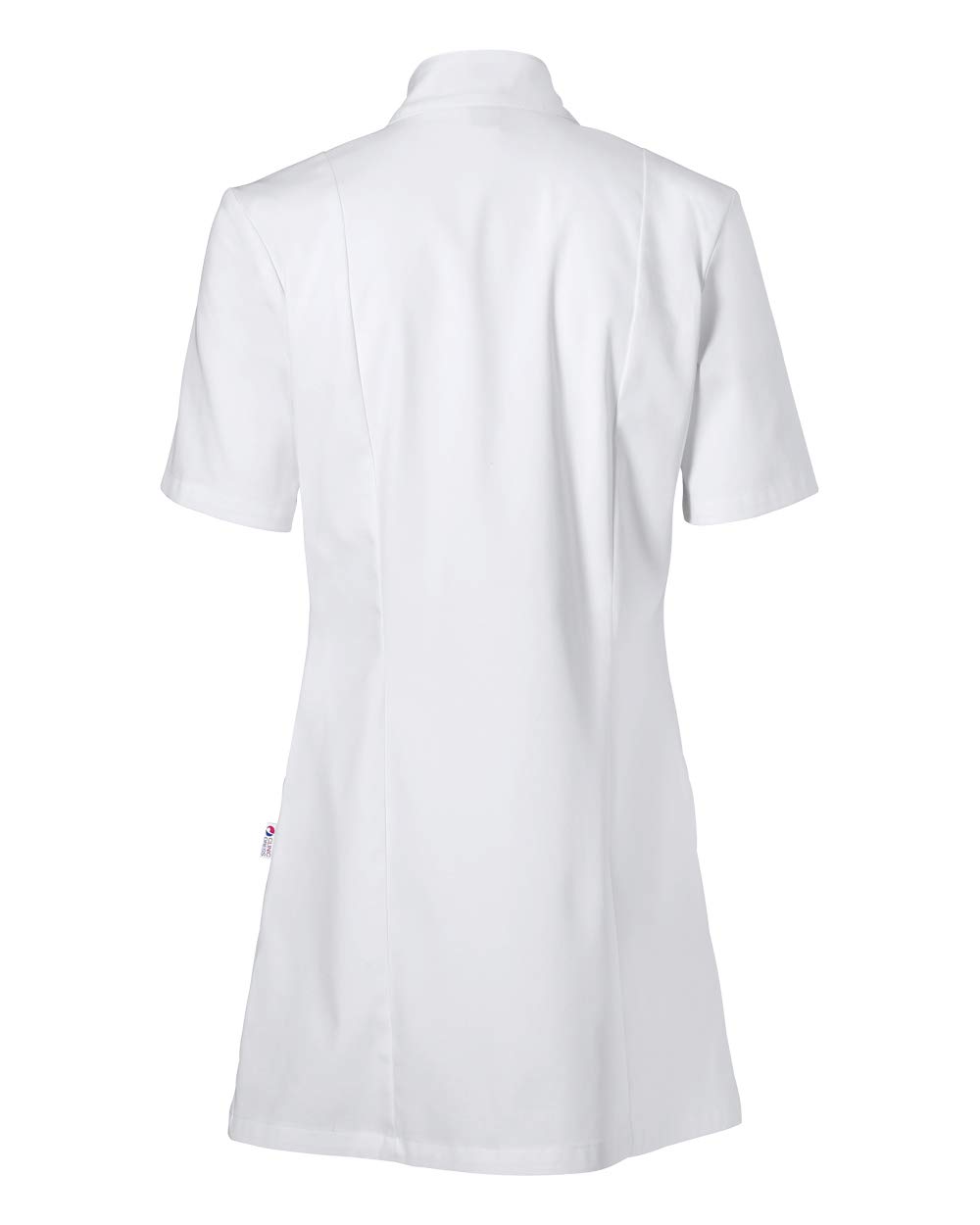 CLINIC DRESS Kasack Damen 1/2 Arm Stretch Druckknöpfe Seitentaschen 95°