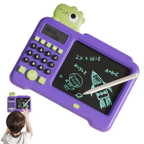 Tablette d'écriture 2 en 1 LCD et tableau de gribouillage éducatif pour tout-petit