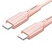 Produktbild SHULIANCABLE USB C auf USB C Kabel, USB C Ladekabel kompatibel für iPad,MacBook,Samsung,Google Pixel 3 usw. (1M, Pink)