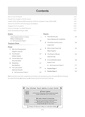 Image of Oswaal ICSE Question Bank Chapterwise & Topicwise Solved Papers Class 10 English-2 For 2026 Exam