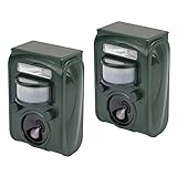 猫よけ 2個セット 動物よけ ソーラー アニマル ブロッカー3 獣害対策 ソーラー充電式 USB充電可 警報音 超音波 光 動体検知 防犯 防水 防鳥 猫避け ねこよけ ネコよけ 国華園