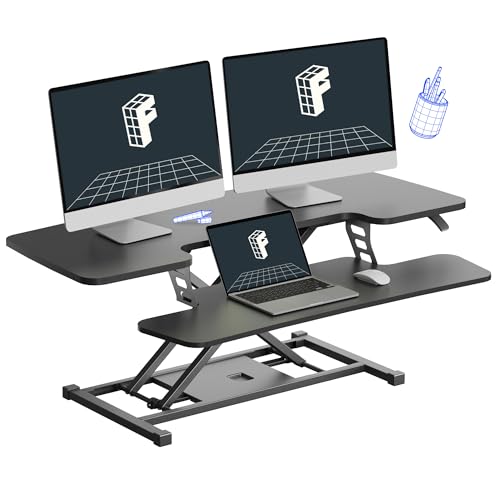 FLEXISPOT 40 Adjustable Sit-Stand Desk Converter