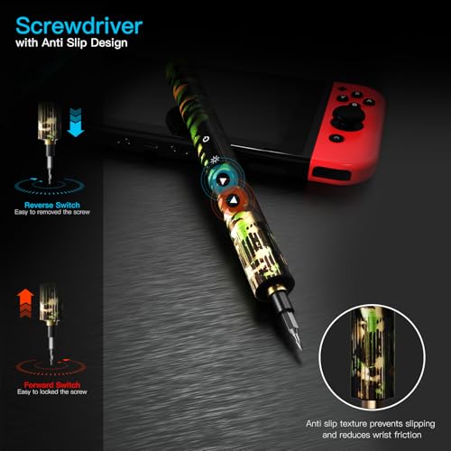 Image of Mini Electric Screwdriver Set,78 in 1 Small Electric Screw Driver Kit with Magnetic Bits,Precision Screwdrivers, Precision Cordless Repair Tool for Phone, Camera, Laptop, Watch