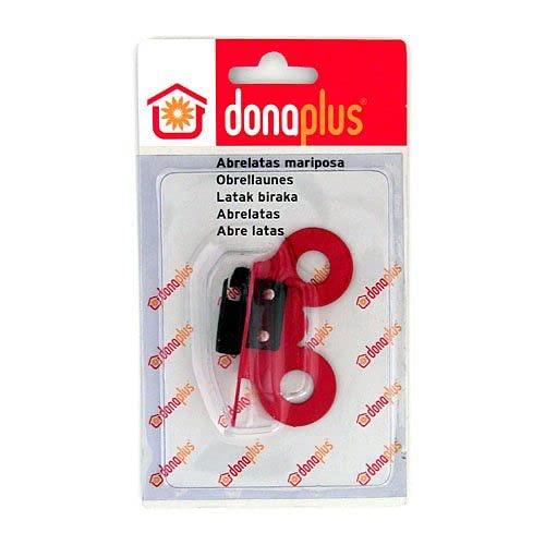 Abrelatas Mariposa Acero Color Donaplus