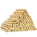 MON2SUN Dog Rawhide Twist Sticks Chicken Flavour 5 Inch 120 Count for Puppy and Small Dogs