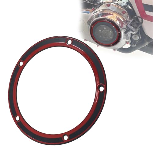 Junta de tapa de 5 orificios para motos Harley Touring y Dyna con motor Twin Cam