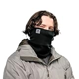 Turtle Fur Heavyweight Fleece Neck Warmer - Black