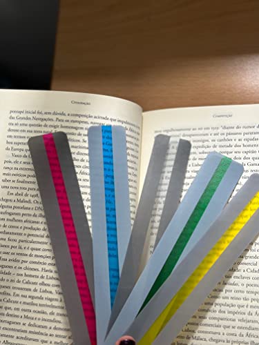 Kit com 2 Tiras de apoio a leitura guiada para dislexia e TDAH