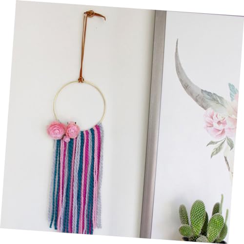 Aros de hierro para macramé Amosfun que evitan deformaciones al tejer 6