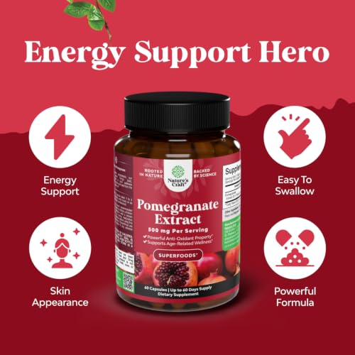 Nature's Craft Pomegranate Extract Capsules