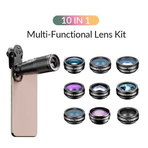 Kit de lentes para teléfono móvil Suoumwa para fotos de viajes y paisajes con gran angular 3