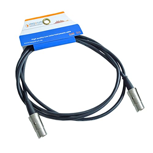 Câble MIDI mâle avec connecteurs robustes de 2 mètres pack double keepdrum - 7