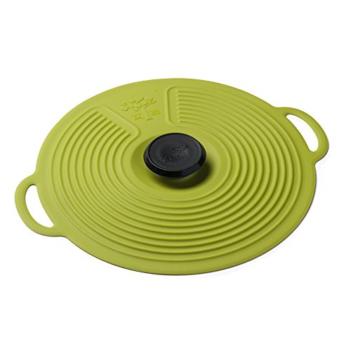 Zeal Silicone Keep Fresh Storage Airtight Seal Lid Reusable Eco-Friendly Classic Design Lime (23cm, 9")
