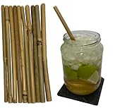 10 Bambus Strohhalme Made in Germany - wiederverwendbar, regional und nachhaltig...