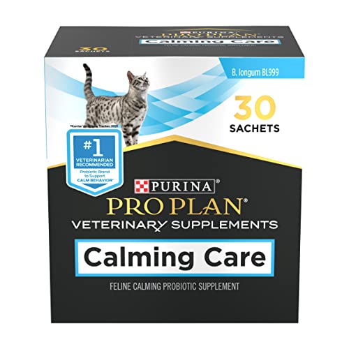 Purina Pro Plan Veterinary Supplements Calming Care Cat Supplements – 30 ct. Box