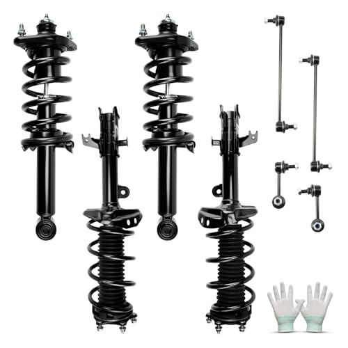 KAX Front and Rear Complete Struts Coil Spring Assembly 272492、272491 4pcs Fit For Honda CR-V 2012-2014 Suspension Struts and Shocks Absorber