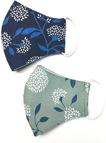 Amazon Co Jp 手作りマスク 立体マスク 日本製 デザイナーズマスク 洗える 布マスク 手作り 温かい 男女兼用 1枚売り 2枚割引有り １枚 デザインe ドラッグストア