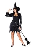 Secret Wishes Women's-Size Bewitched Costume, Multicolor, Plus