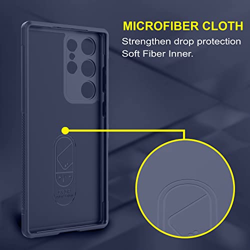Image of Zapcase Back Case Cover for Samsung Galaxy S26 Ultra 5G | Compatible for Samsung Galaxy S26 Ultra 5G Back Cover | Liquid Silicon Magic Case with Camera Protection | Sapphire