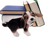 Genérico Peluche Realista Perro - Cachorro Coleccionable, Lindo, Figura De Peluche | para Niños, Adultos, Adolescentes, Estudiantes, Profesores, Sofá, Interior De Auto, Dormitorio, Regalo, Decoración