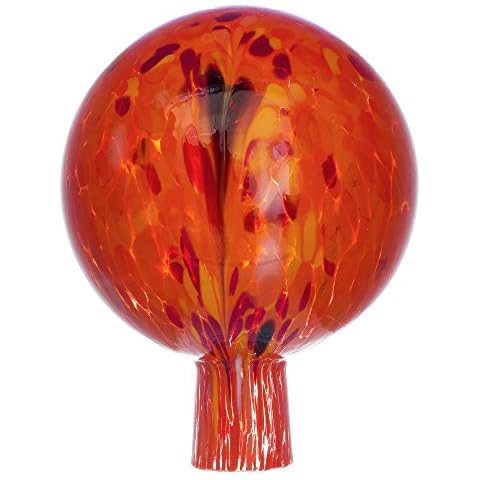 Marolin Rose Ball for Garden / Garden Ball (15 cm Diameter Red ) Cover