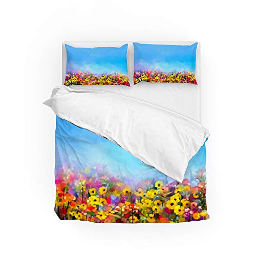 Housse de couette ultra douce microfibre pour éviter la transpiration