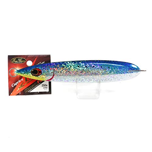 Jig Caprice Edge Ever Green 250g coloris Iwashi pour la pêche en mer