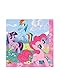 Amscan My Little Pony Friendship Birthday Party Luncheon Napkins Tableware, 16 Pieces, Made from Paper, by