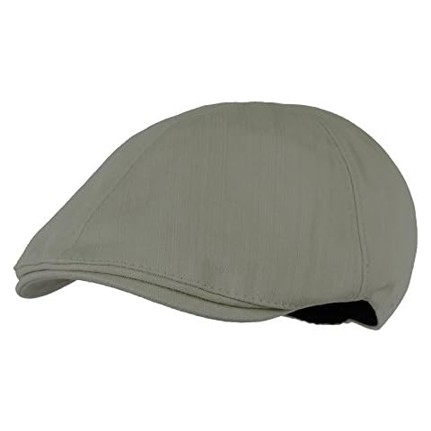WITHMOONS Simple Newsboy Hat Flat Cap SL3026 (Browngrey) Cover