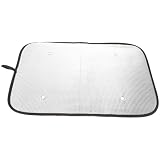 EPIGEIST 2 Piezas Protector para Puerta Mosquitera Camper Cortina Aislante Reflectante de para Ventana y Puerta de Autocaravana Fácil Instalación con Ventosas Conjunto