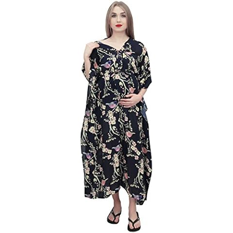 Bimba Maternity Kaftan with Drawstring Waist Cover