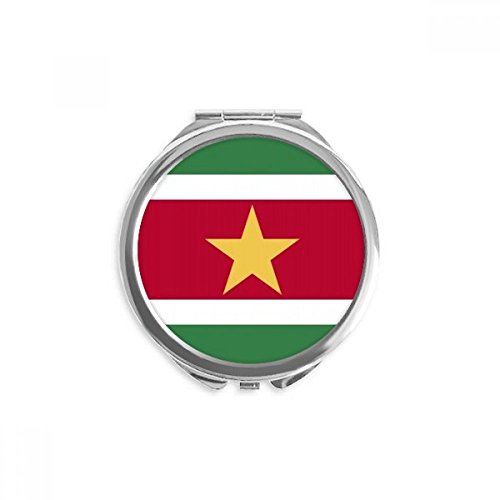 Miroir de maquillage Suriname, accessoire de poche finition main
