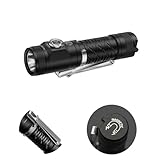 RovyVon AA145 EDC Flashlight with USB-C Rechargeable Replaceable Battery Super Bright Pocket Size Flashlights,Magnetic Tail with Two-Way Clip