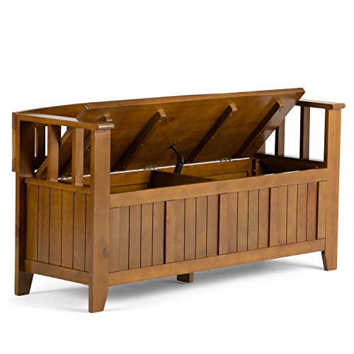 SIMPLIHOME-Acadian-SOLID-WOOD-48-Inch-Wide-Transitional-Entryway-Storage-Bench-in-Light-Avalon-Brown-For-the-Living-Room-Entryway-and-Family-Room SIMPLIHOME Acadian SOLID WOOD 48 Inch Wide Transitional Entryway Storage Bench in Light Avalon Brown For the Living Room Entryway and Family Room