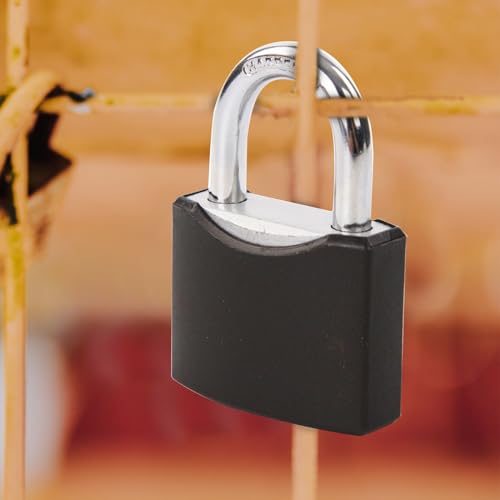 Sepox ®10-Pack 1-9/16 Inch Weather-Proof Outdoor Padlocks Keyed Different,Brass Cylinder thumb #5