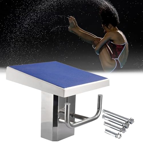 Tremplin de plongeon robuste en inox pour entraînement de natation