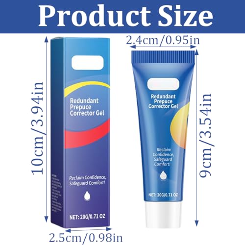VYIBPDY Phimose salbe für Vorhautverengung,Korrekturgel für überschüssige Vorhaut,Natürliche Inhaltsstoffe Phimose Vorhautkorrektur Gel,Schnelle Und Sanfte,Wirksame Linderung