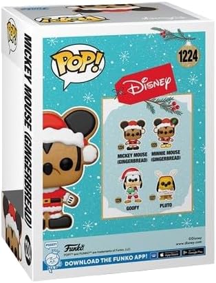 Miniatura 4 de Funko Pop! Disney Holiday - Mickey Mouse (pan de jengibre) incluido con un protector de ático de Byron
