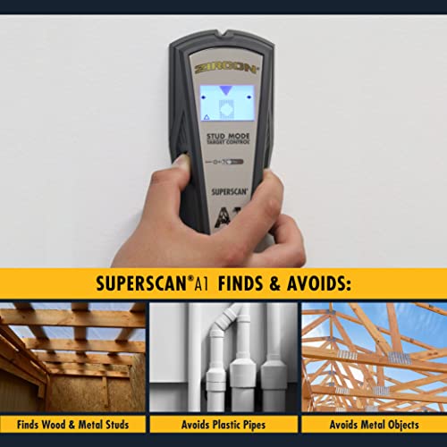 Zircon Superscan A1 Advanced Stud Finder With Target Control And Studscan Mode #TOP3