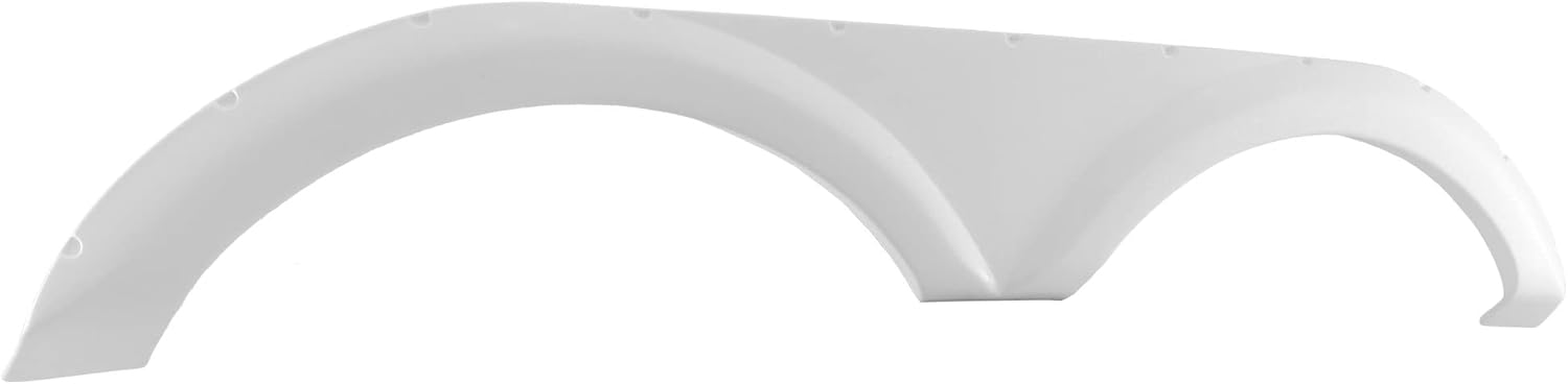 RecPro RV Tandem Fender Skirt | 72 1/2" W x 12" H | Fits Winnebago (Black, 2 Fender Skirts)
