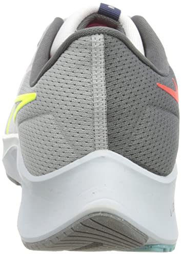 Nike NIKE Air Zoom Pegasus 38, Men's Men's Running Shoe, Dark Smoke Grey White Flash Crimson Volt, 8 US